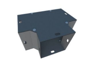 CONECTOR T PARA DUCTO DE 6 CM